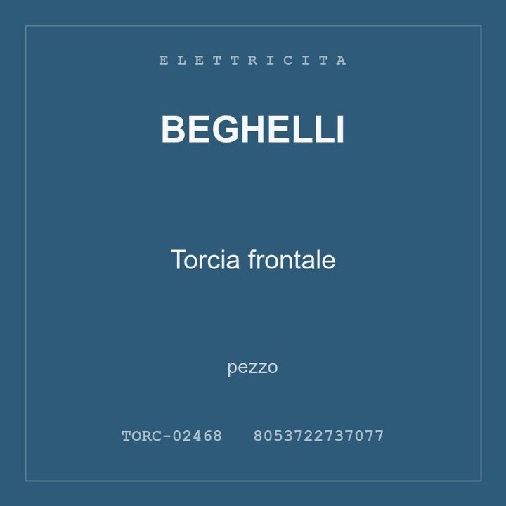 Beghelli Torcia frontale — conf. 2 pz