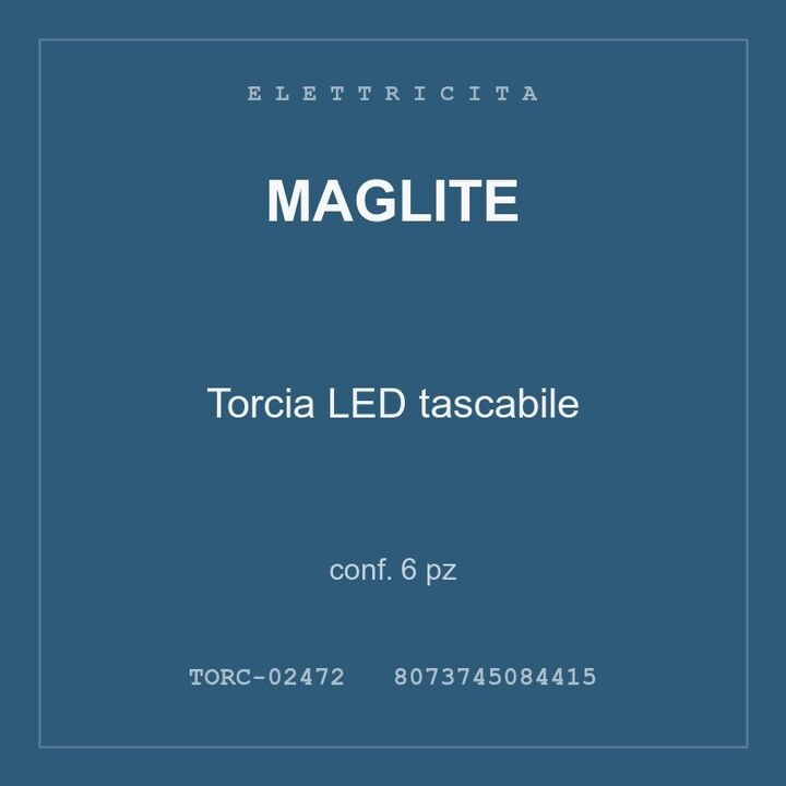 Maglite Torcia LED tascabile — conf. 6 pz