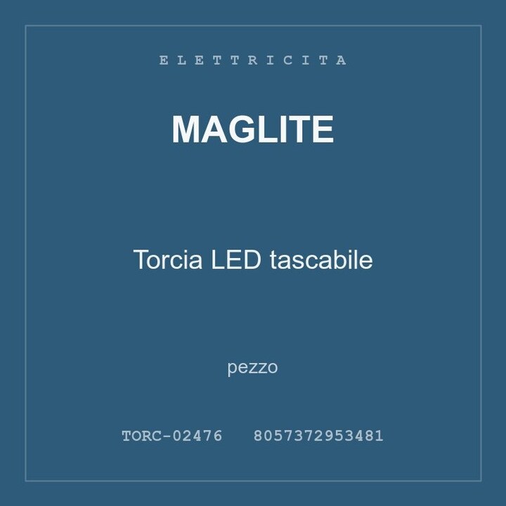 Maglite Torcia LED tascabile — pezzo