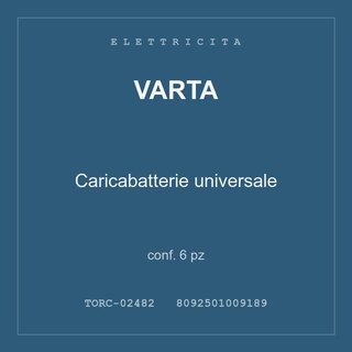 Varta Caricabatterie universale — conf. 3 pz