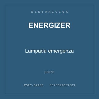 Energizer Lampada emergenza — pezzo