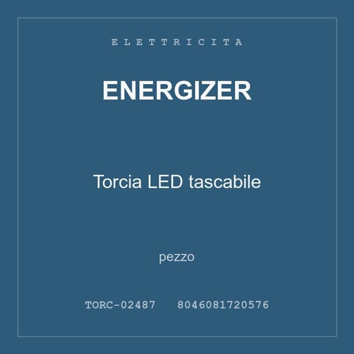 Energizer Torcia LED tascabile — conf. 2 pz