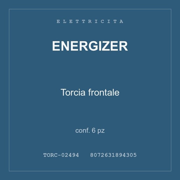 Energizer Torcia frontale — conf. 3 pz