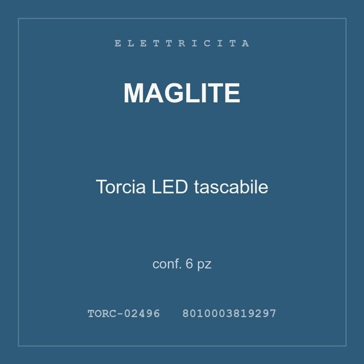 Maglite Torcia LED tascabile — conf. 12 pz