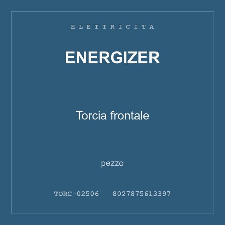 Energizer Torcia frontale — conf. 4 pz