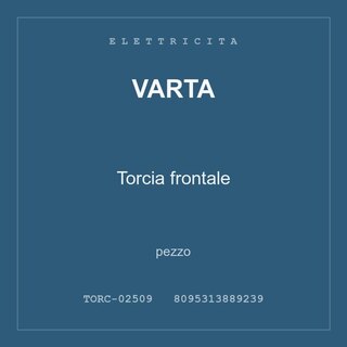 Varta Torcia frontale — pezzo