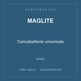 Maglite Caricabatterie universale — conf. 2 pz