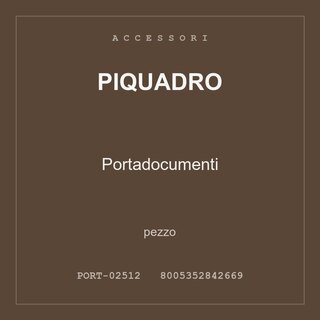 Piquadro Portadocumenti — pezzo