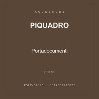 Piquadro Portadocumenti — conf. 3 pz