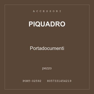 Piquadro Portadocumenti — conf. 4 pz