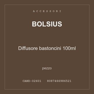 Bolsius Diffusore bastoncini 100ml — pezzo