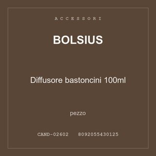 Bolsius Diffusore bastoncini 100ml — conf. 2 pz