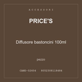 Price's Diffusore bastoncini 100ml — pezzo