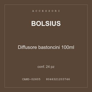 Bolsius Diffusore bastoncini 100ml — conf. 24 pz