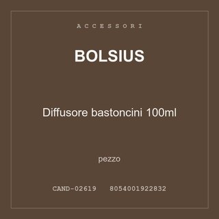 Bolsius Diffusore bastoncini 100ml — conf. 3 pz