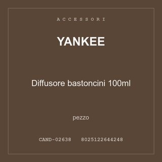 Yankee Diffusore bastoncini 100ml — conf. 4 pz