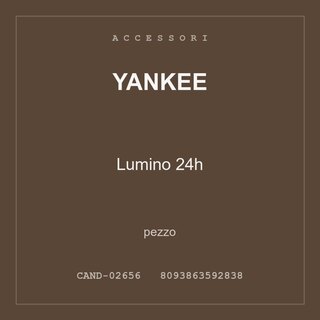 Yankee Lumino 24h — conf. 2 pz
