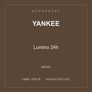 Yankee Lumino 24h — conf. 3 pz