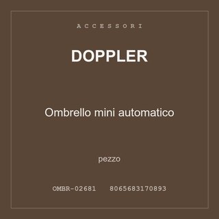 Doppler Ombrello mini automatico — pezzo