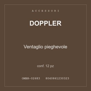 Doppler Ventaglio pieghevole — conf. 12 pz