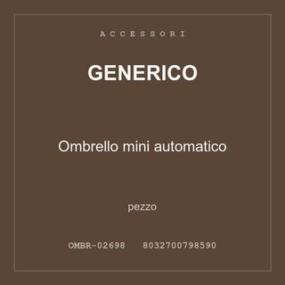 Generico Ombrello mini automatico — pezzo