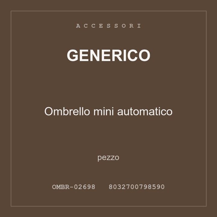 Generico Ombrello mini automatico — pezzo