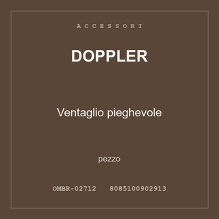 Doppler Ventaglio pieghevole — conf. 3 pz