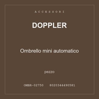 Doppler Ombrello mini automatico — pezzo singolo