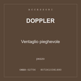 Doppler Ventaglio pieghevole — conf. 4 pz