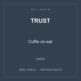Trust Cuffie on-ear — pezzo