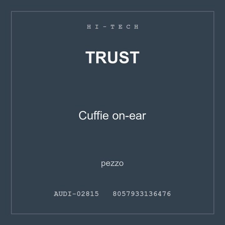 Trust Cuffie on-ear — pezzo