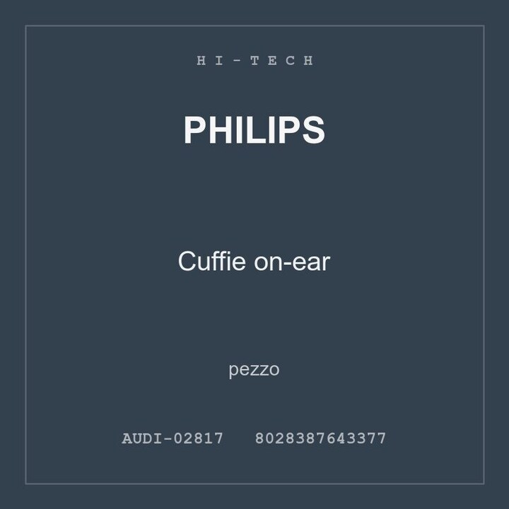Philips Cuffie on-ear — pezzo