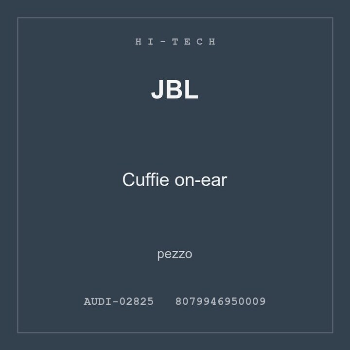 JBL Cuffie on-ear — pezzo