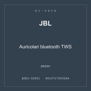 JBL Auricolari bluetooth TWS — pezzo