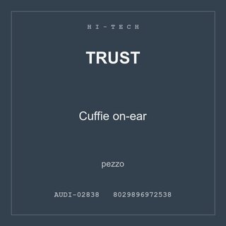Trust Cuffie on-ear — conf. 4 pz