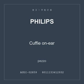 Philips Cuffie on-ear — conf. 4 pz
