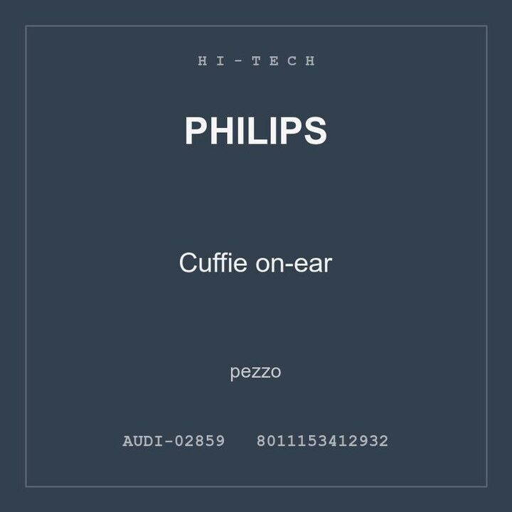 Philips Cuffie on-ear — conf. 4 pz