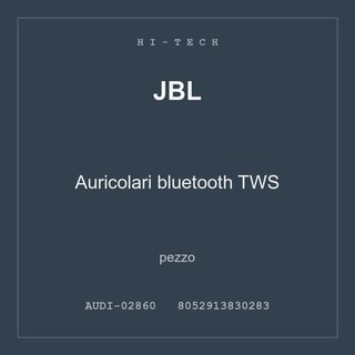 JBL Auricolari bluetooth TWS — conf. 2 pz