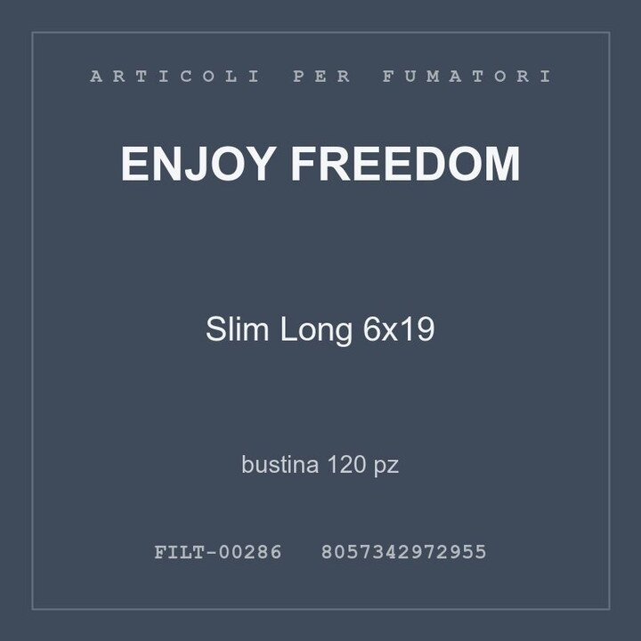FILTRI CLIPPER EXTRA SLIM MENTOLO BUSTA 275 FILTRI