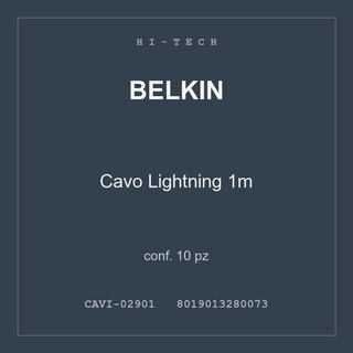 Belkin Cavo Lightning 1m — conf. 10 pz