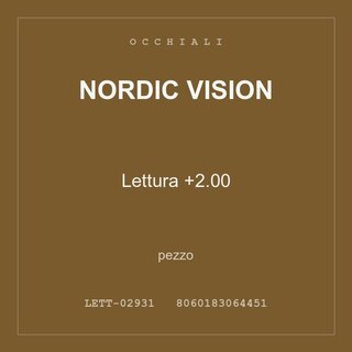 Nordic Vision Lettura +2.00 — pezzo