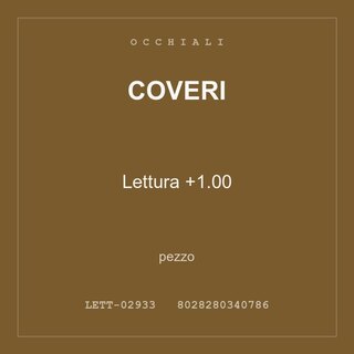 Coveri Lettura +1.00 — pezzo