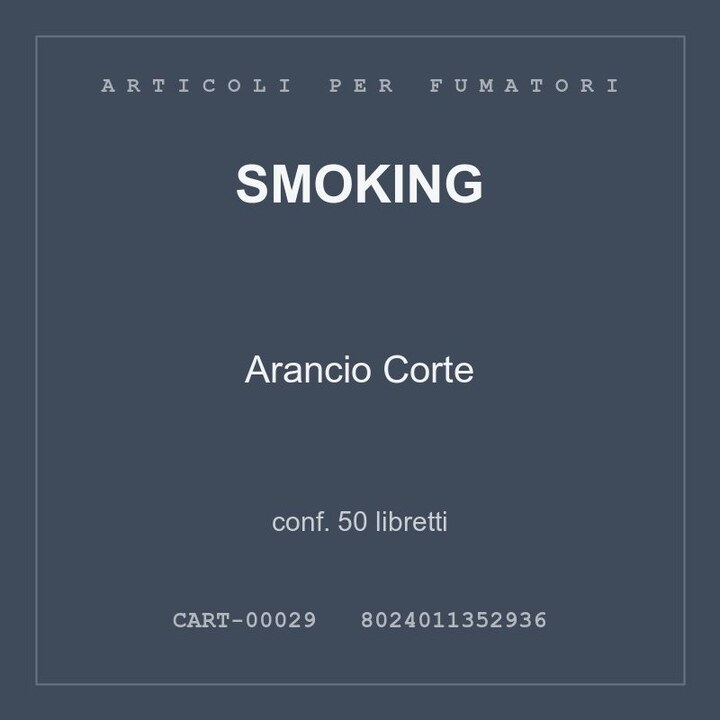 PRODOTTI ACCESSORI AL CONSUMO DEI Elenco aggiornato al CAECO - CARTINE BRAVO ECO ASTUCCI DA 50 CARTINE