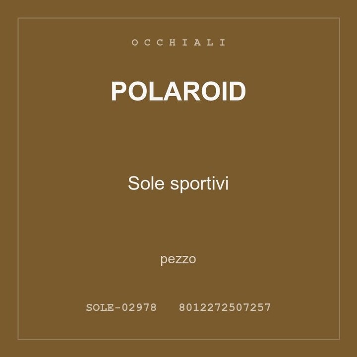 Polaroid Sole sportivi — conf. 2 pz