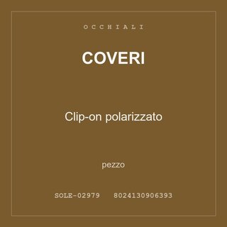 Coveri Clip-on polarizzato — pezzo