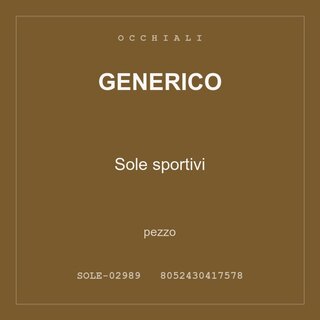 Generico Sole sportivi — pezzo
