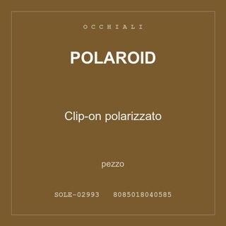 Polaroid Clip-on polarizzato — conf. 2 pz