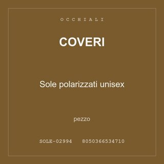 Coveri Sole polarizzati unisex — pezzo
