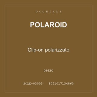 Polaroid Clip-on polarizzato — conf. 4 pz