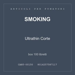 CARTINE CORTA DOP. SMOKING BROWN 1X25